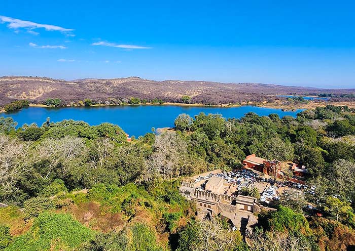 Bird-view of Ranthambore National Park