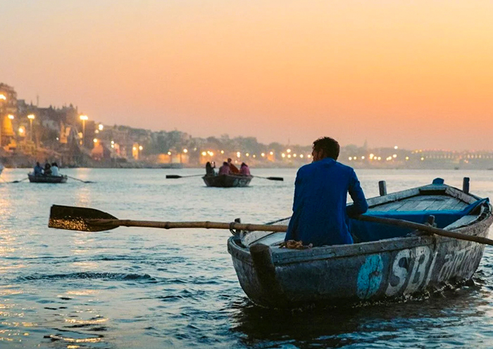 Boat Ride on River Ganges, Varanasi