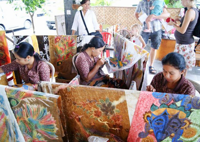Batubulan Village (Batik-making Village) in Ubud