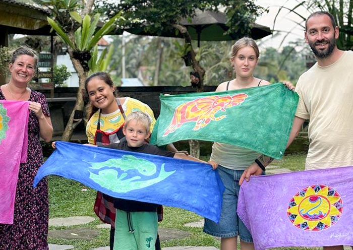 Batubulan Village (Batik-making Village) in Ubud