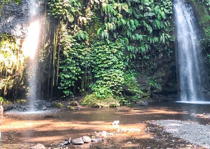 Benang Stokel and Benang Kelambu Waterfall