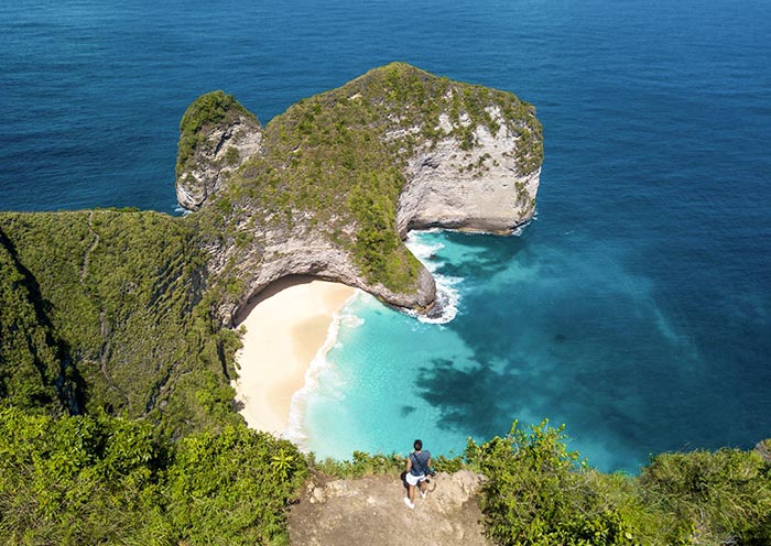 Kelingking Beach in Nusa Penida Kelingking Beach in Nusa Penida