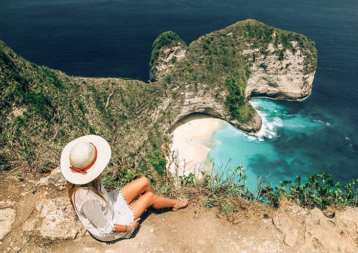 Kelingking Beach in Nusa Penida Kelingking Beach in Nusa Penida