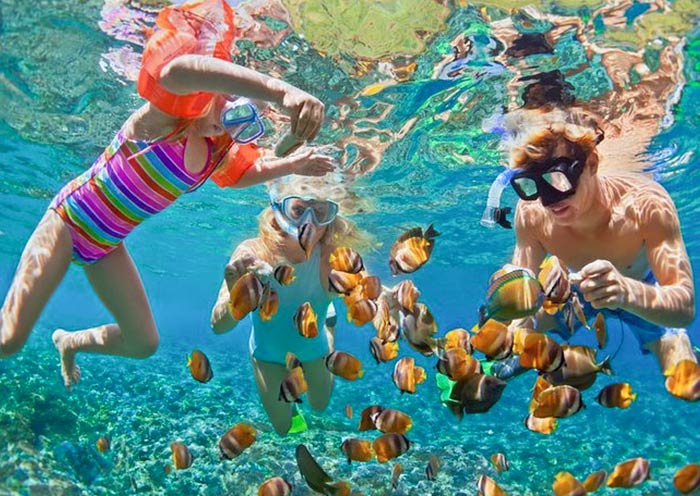 Snorkeling in Nusa Penida, Bali