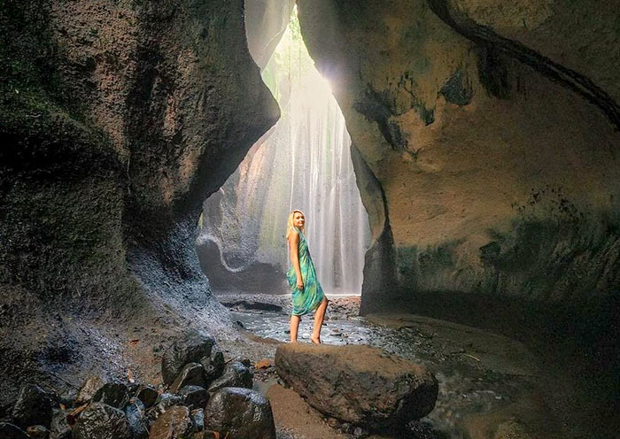 Tukad Cepung Waterfall near Ubud