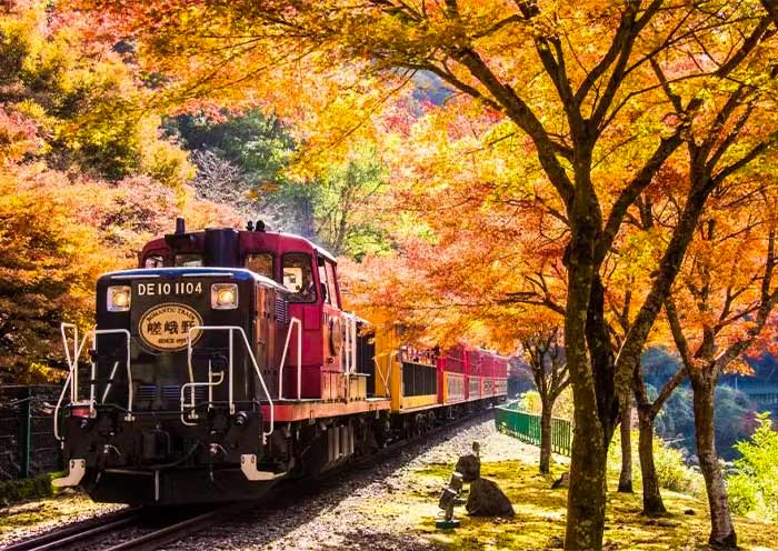 Sagano Scenic Railway, Kyoto