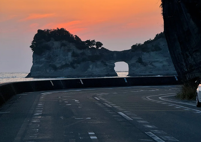 Engetsu Island Sunset, Shirarahama 