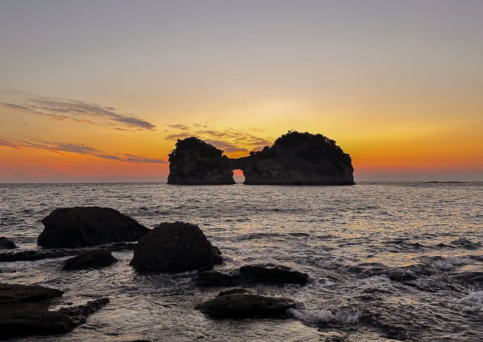 Engetsu Island Sunset, Shirarahama Engetsu Island Sunset, Shirarahama