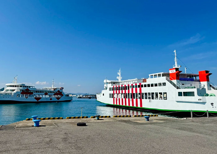 Ferry to Naoshima Island