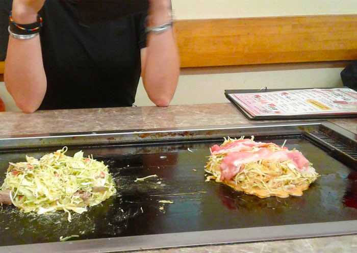 Okonomiyaki Pancake, Iconic Osaka Food