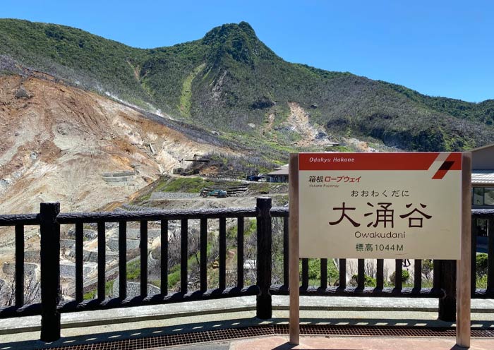 Owakudani Observation Deck