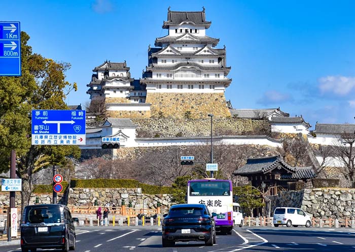Himeji Castle, a World Heritage Site