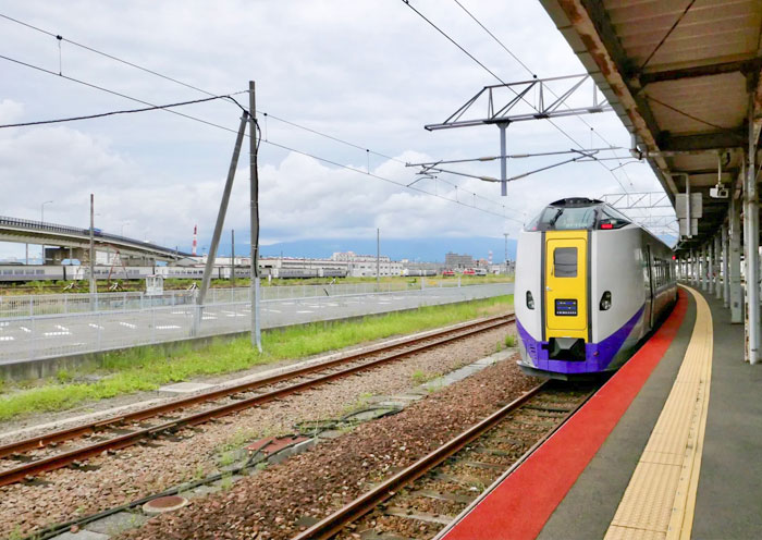 JR Train in Hokkaido, Japan