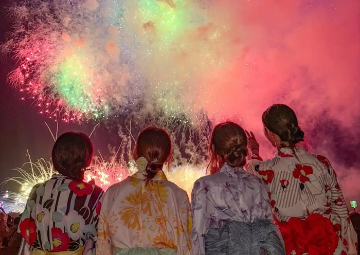 Fireworks Festival in Japan Fireworks Festival in Japan