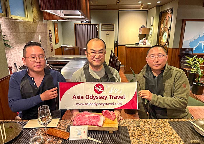 Try Kobe Beef with AOT Team