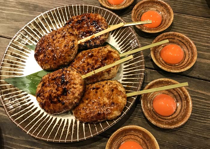 Japanese Skewer Platter with Sauce