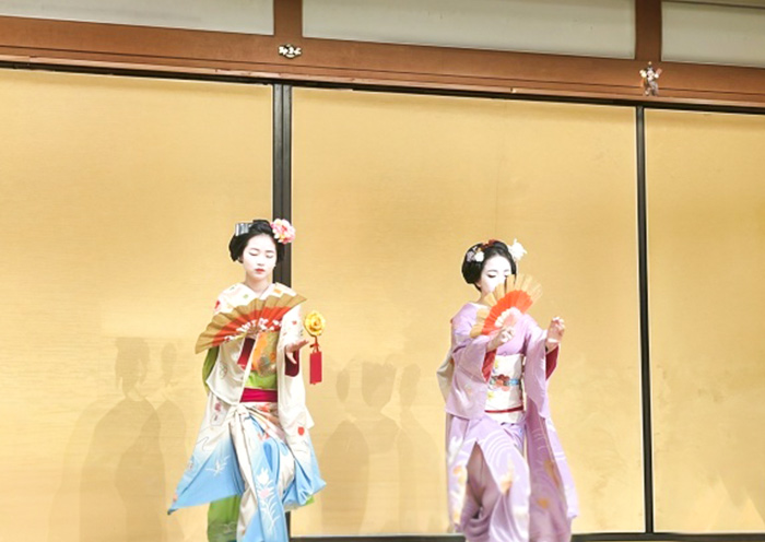 Enjoy a Geisha performance