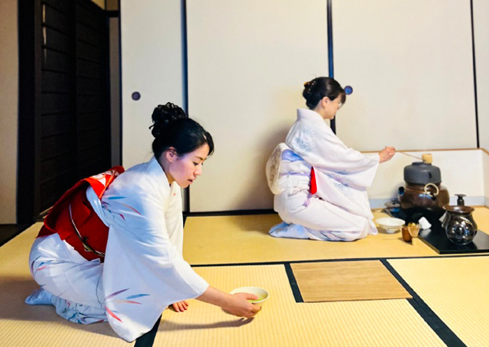 The Japanese tea ceremony