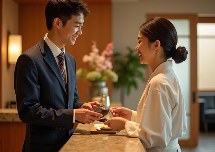 Friendly Hospitality Service in Japan