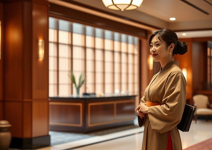 Friendly Service in Japanese Boutique Hotel