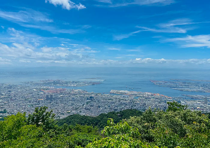 View Kobe from Mount Rokko View Kobe from Mount Rokko