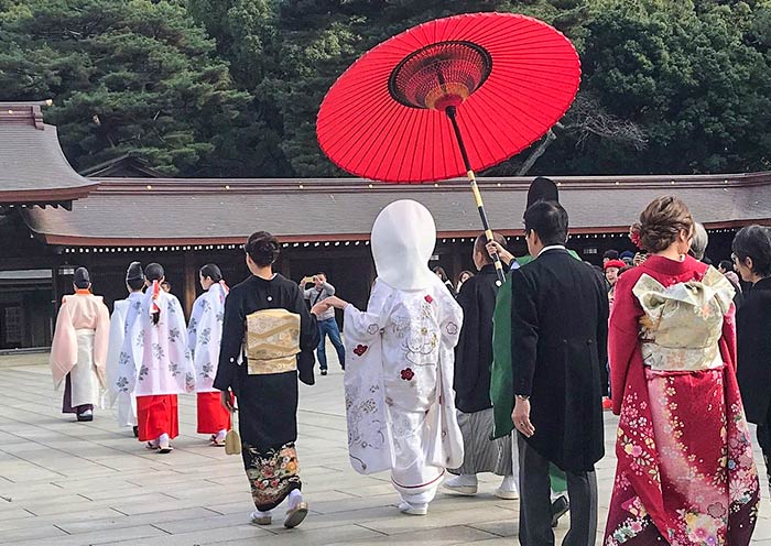 Meiji Shrine Wedding Procession Meiji Shrine Wedding Procession