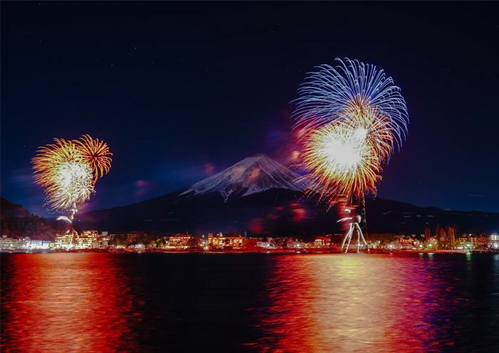 Mount Fuji Fireworks Festival