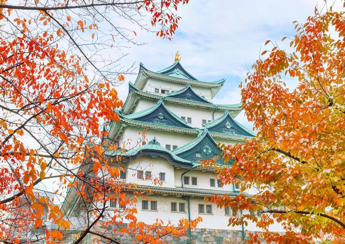 Nagoya Castle in Autumn