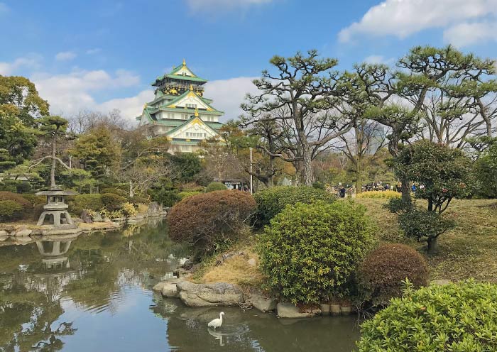 Nice View of Osaka Castle  Nice View of Osaka Castle