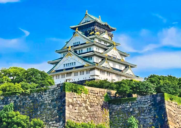 Osaka Castle Park, Japan Osaka Castle Park, Japan
