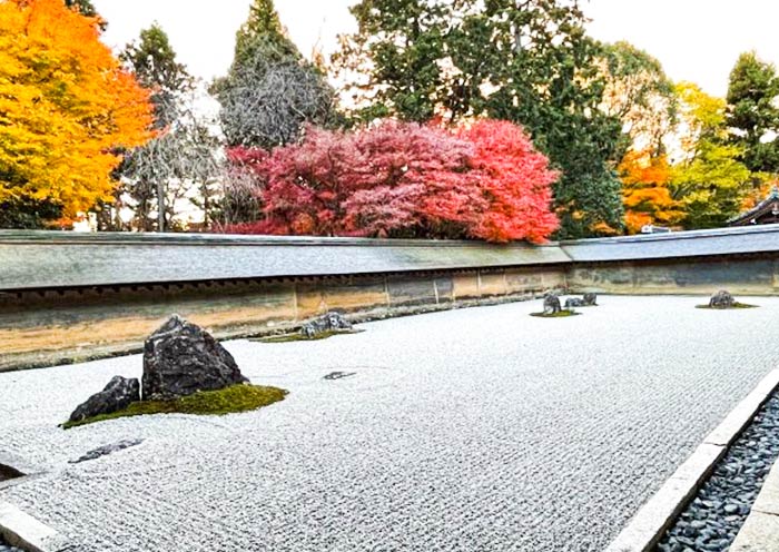 Autumn Foliage at Ryoan-ji Temple