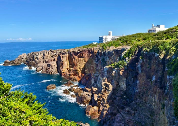 Sandanbeki Cliff, Wakayama Sandanbeki Cliff, Wakayama