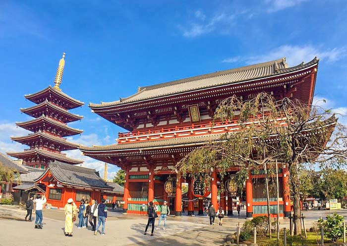 Five Story Pagoda, Senso-ji Temple