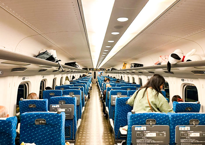Enjoy a Shikansen Bullte Train Ride