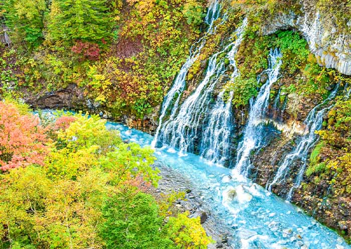 Shirahige Falls, Biei