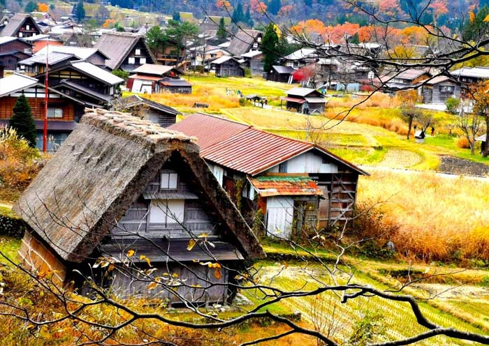 Shirakawa-go Gassho Zukuri Houses