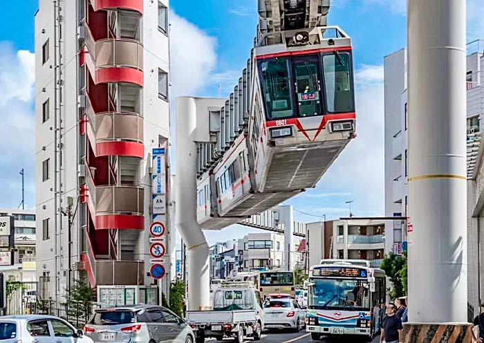Shonan Monorail, A Suspended Monorail in Japan