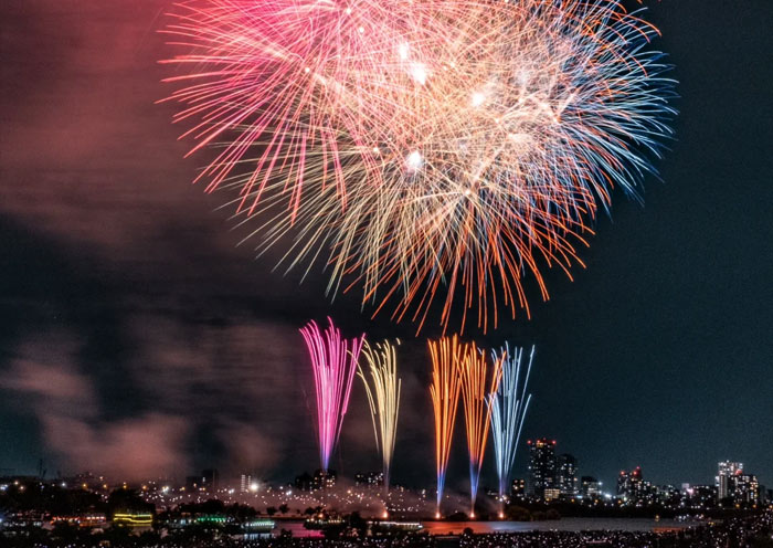 Fireworks Festival in Japan