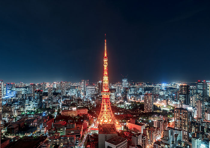 Tokyo Tower Night View