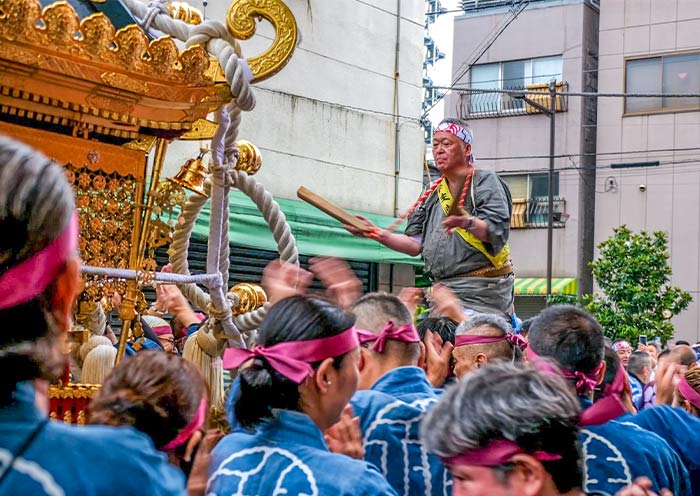 Torigoe Festival in Japan
