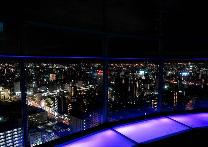 Panaromic Views Tsutenkaku Tower