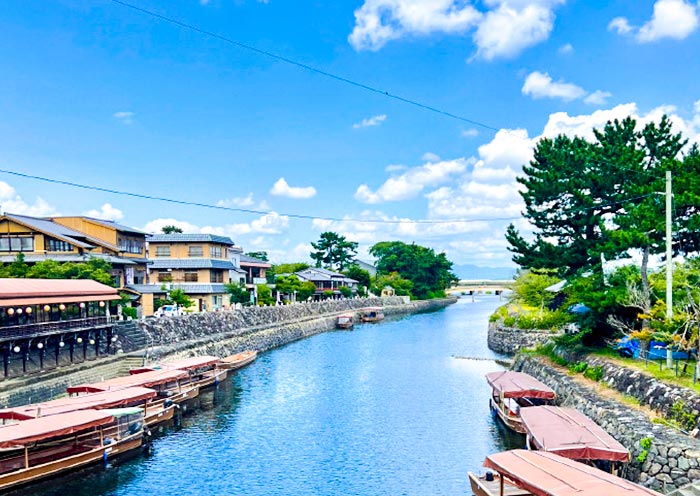 Uji River view from Uji Bridge Uji River view from Uji Bridge
