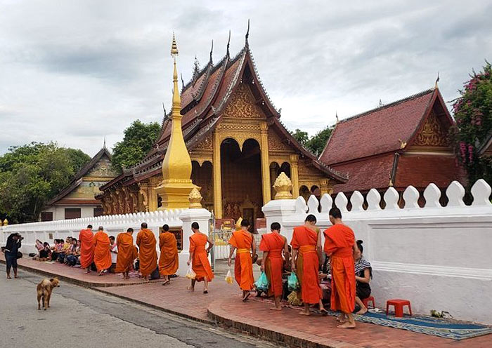 Alms Giving Ceremony, Luang Prabang