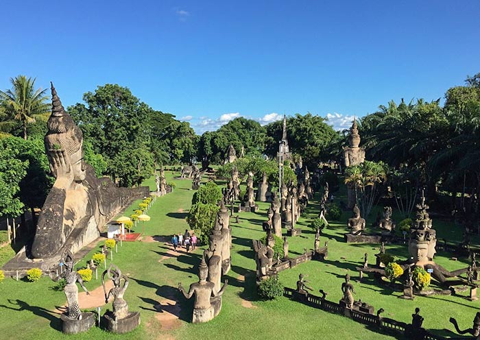 Panorama Buddha Park, Vientiane