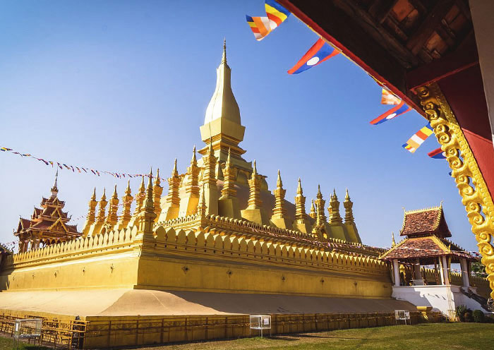 Golden Stupa, Vientiane of Laos