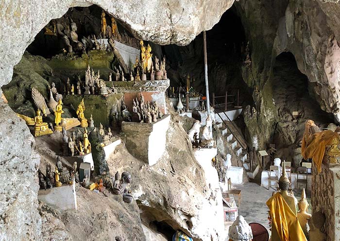 Amazing Buddha Statues, Pak Ou Caves 