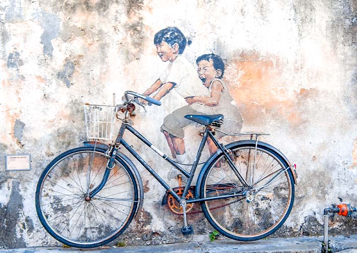 Art Murals in Armenian Street