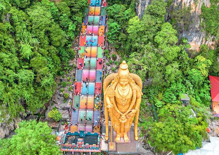 Batu Caves in Kuala Lumpur 