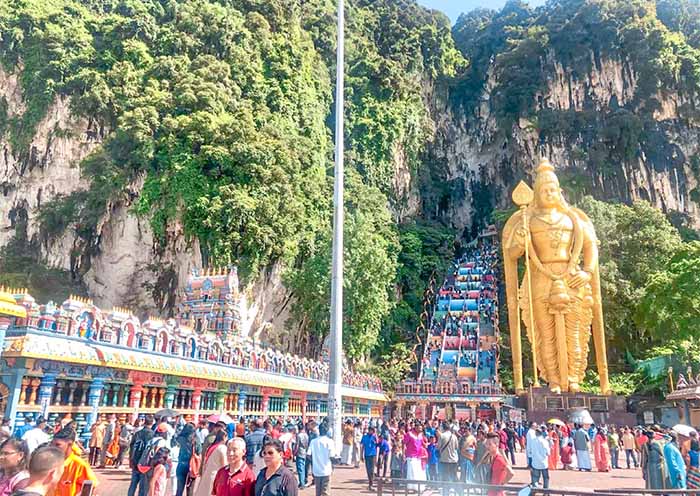 Batu Caves in Kuala Lumpur 