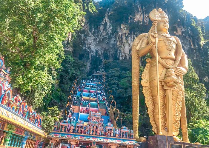 Batu Caves in Kuala Lumpur 